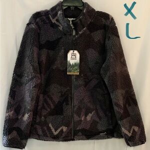 Avalanche Women's Fleece Jacket - Black and Gray